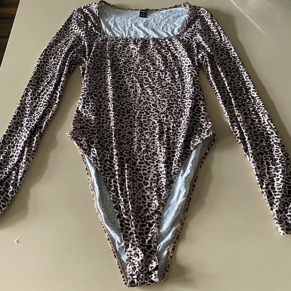 Women’s Cheetah Print Bodysuit.